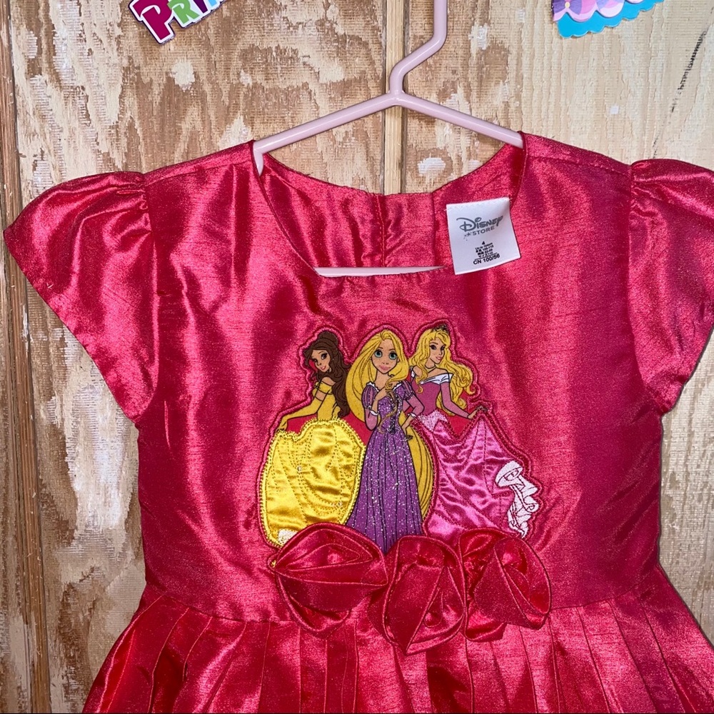 Disney Store Kid Pink Princess Dress Size 4 - Picture 4 of 4